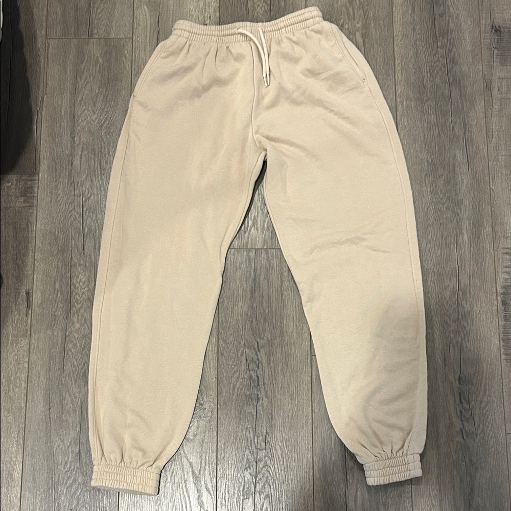 H&M Light Beige Sweatpants